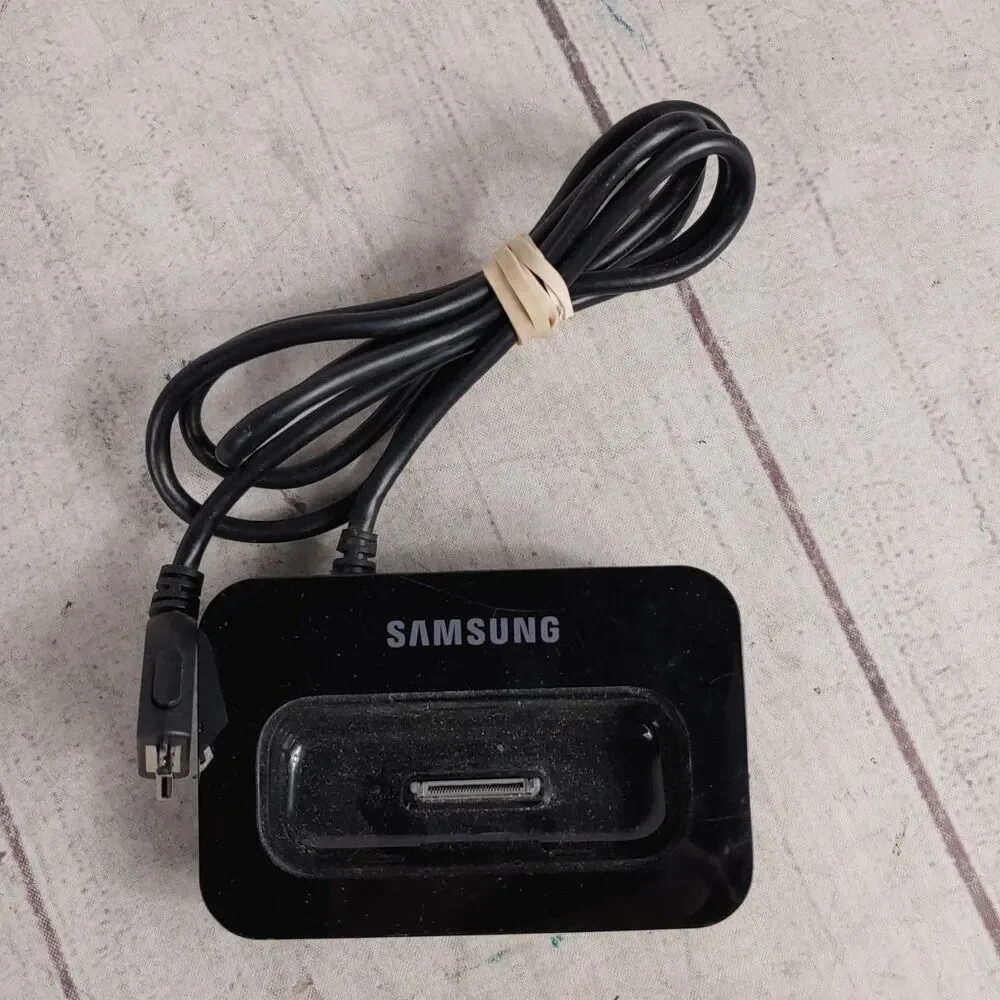 Samsung Dock AH96-00051A Black Charging Cradle TESTED WORKING FREE SHIPPING Used